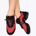 Sansha Salsette Jazz Sneakers Red