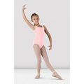 Bloch Basic Round Neck Tan Leo - CL5405 Light pink