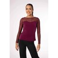 Intermezzo Dance shirt - 6649 Fiama Garnet