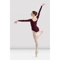 Bloch Long Sleeve Leo - L5409 Burgundy