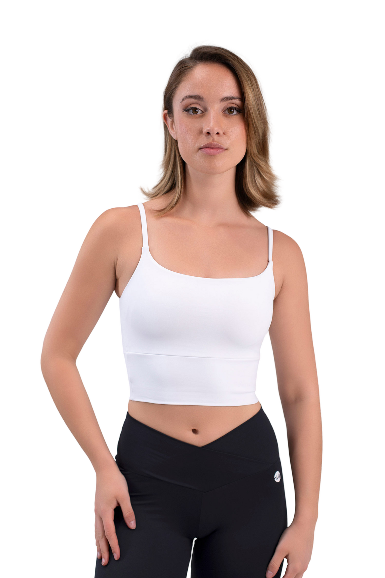 Intermezzo Crop top - 6653 Ginevra Hvit