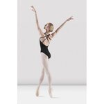 Bloch Double Strap Seamed Leo - L1567 Black