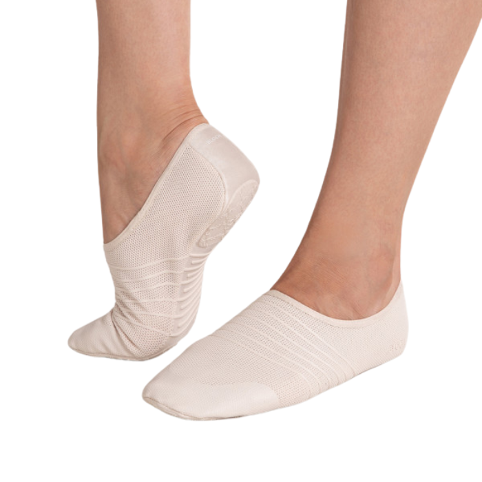 Bloch Grip Socks - S2240 Flex Studio Shoes Pale Pink