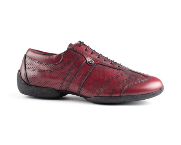 PortDance Men's Dance Shoe - Pietro Street Bordeaux