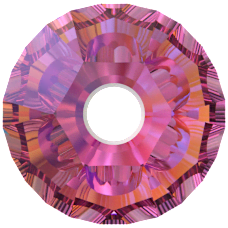 Swarovski Foiled ~200 pcs Fuchsia AB (502)