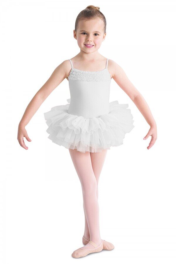 Bloch Girl's camisole tutu dress - CL7120 White