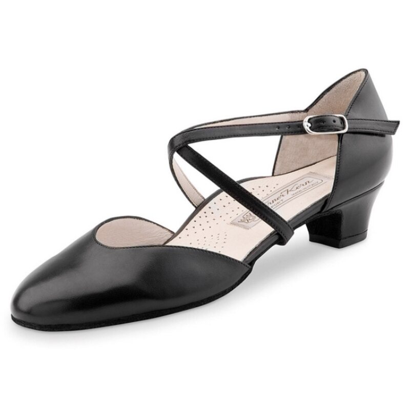 Werner Kern Women's Dance Shoe - 3,4 Felice Comfort Black