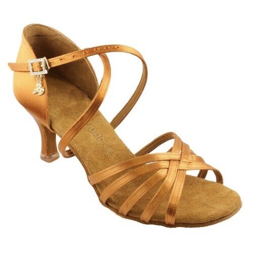 BDDance Latin dance shoe - BD216 Light Tan #2