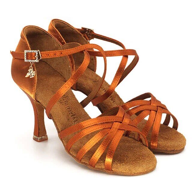BDDance Latin dance shoe - BD216 Dark Tan #3