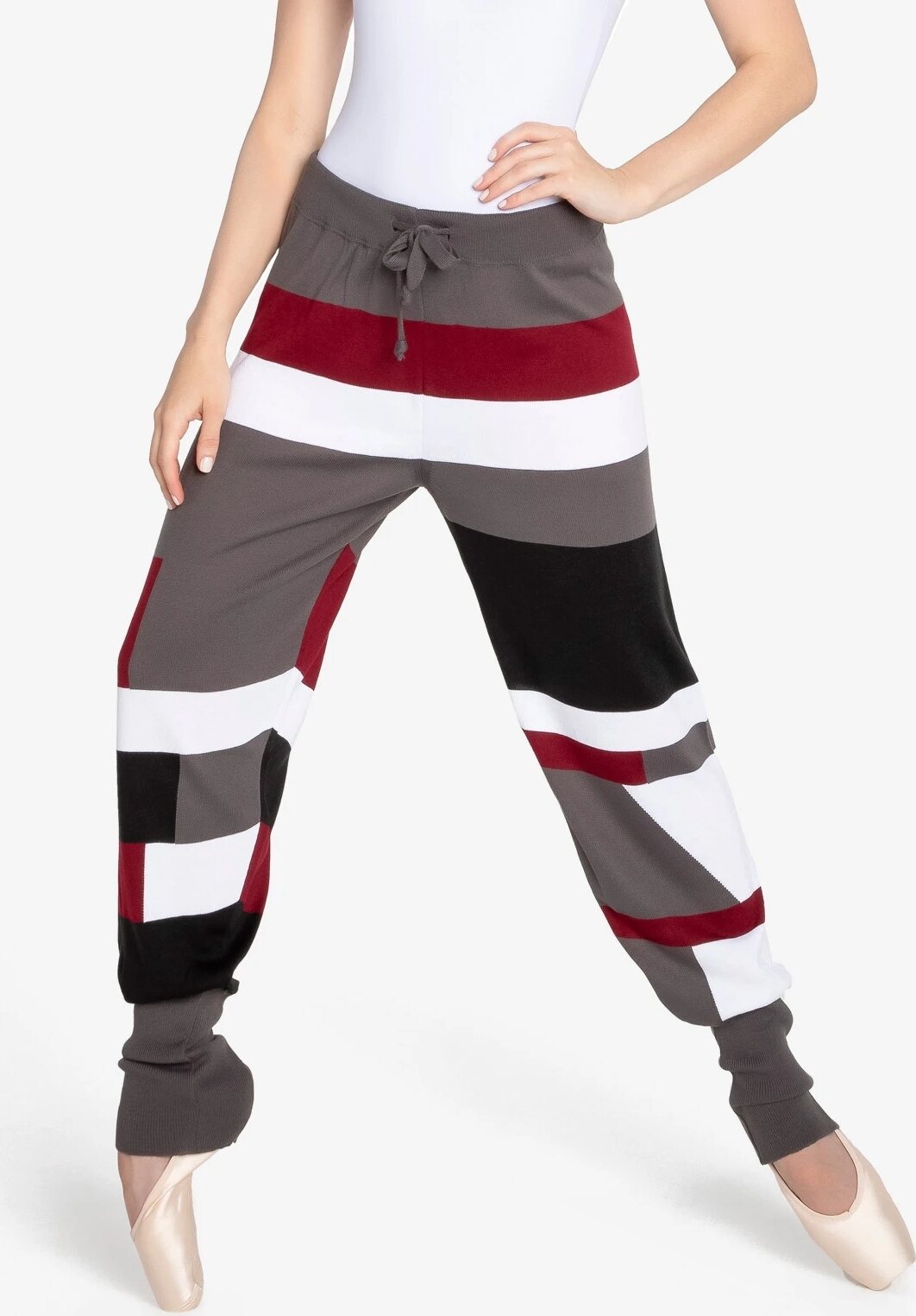 SoDanca So Danca - RDE-2248 Dia Charcoal/White/Burgundy/Black