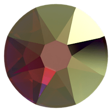 Swarovski Foiled ~200 pcs Light Siam AB (227)