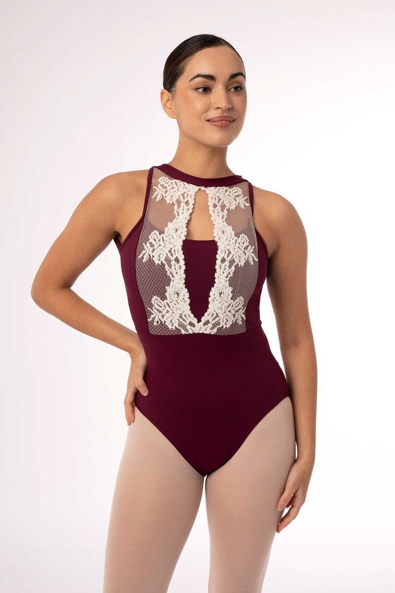 Intermezzo Leotard - 31705 Francesca Burgundy (275)