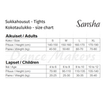 Sansha Adult Footed Tight - T99AD