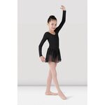 Bloch Long Sleeve Leotard with Chiffon Skirt - CL5309