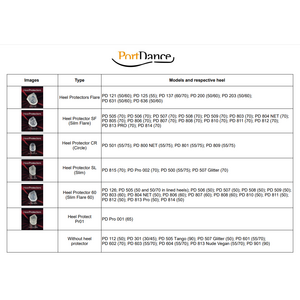 PortDance Heel protectors