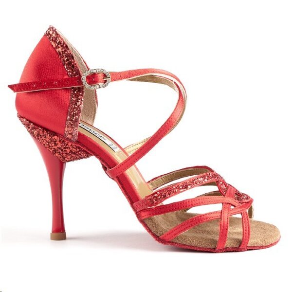 PortDance Portdance - PD800 Red Latin Shoe